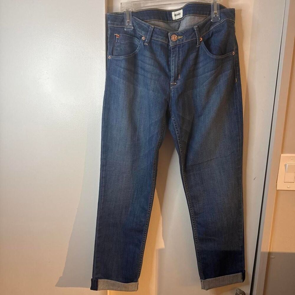 Hudson Women's Blue and Navy Jeans